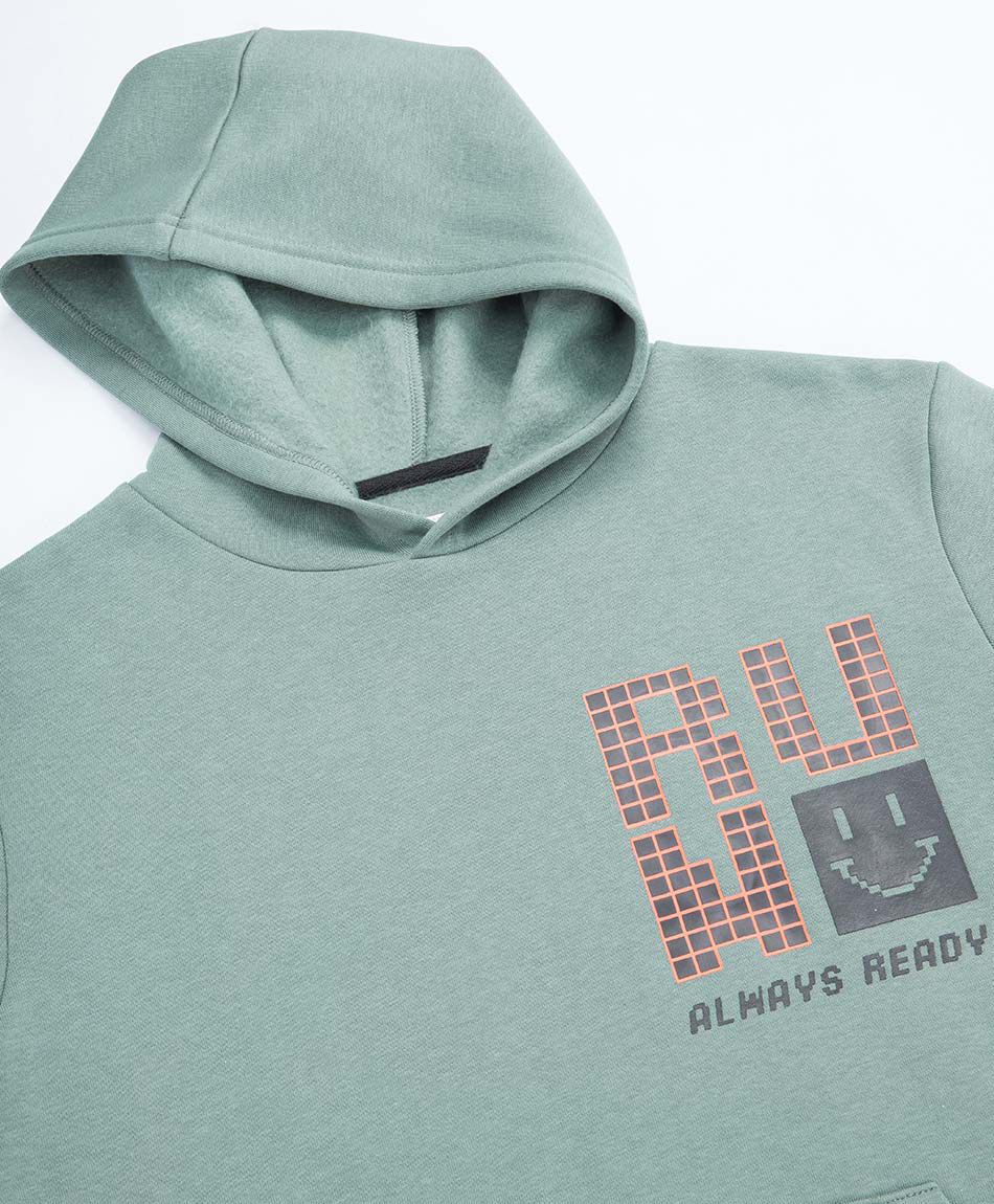 Buzo ni&ntilde;o canguro green