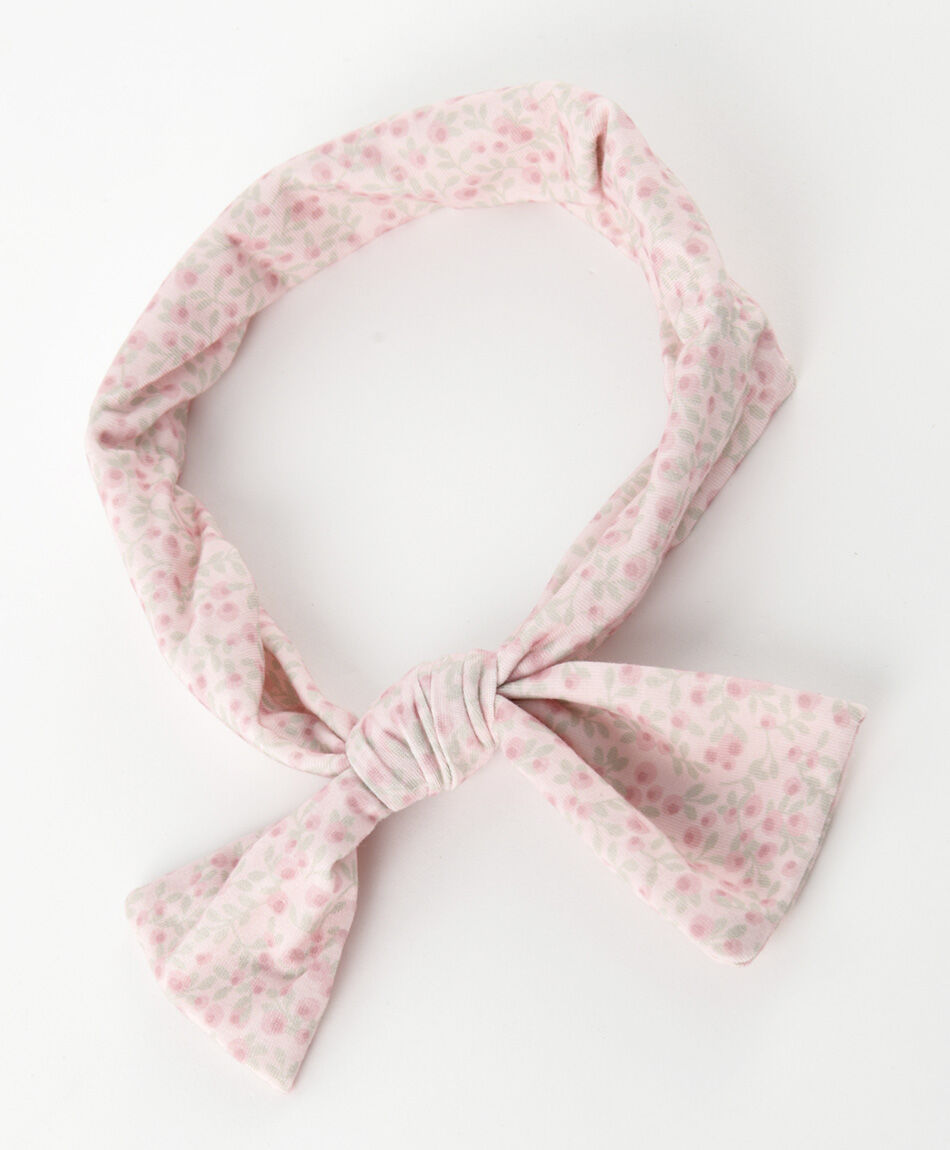 Cintillo estilo bandana floreado