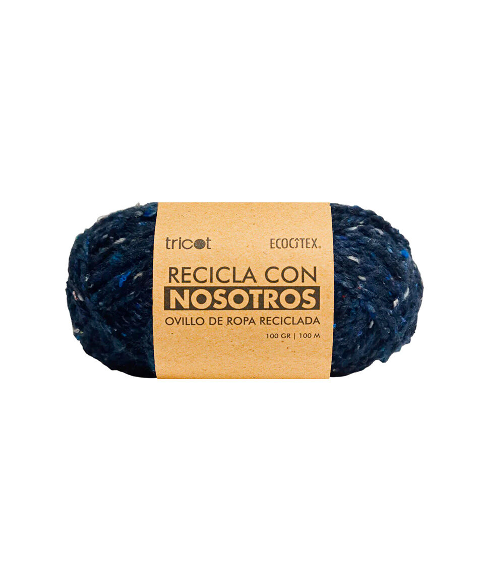 Ovillo color azul marino
