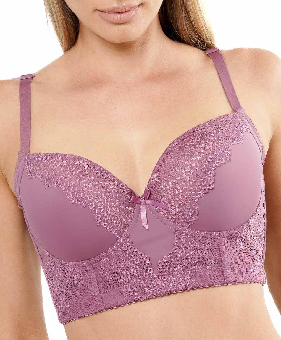 Corpi&ntilde;o mujer encajes espalda ancha