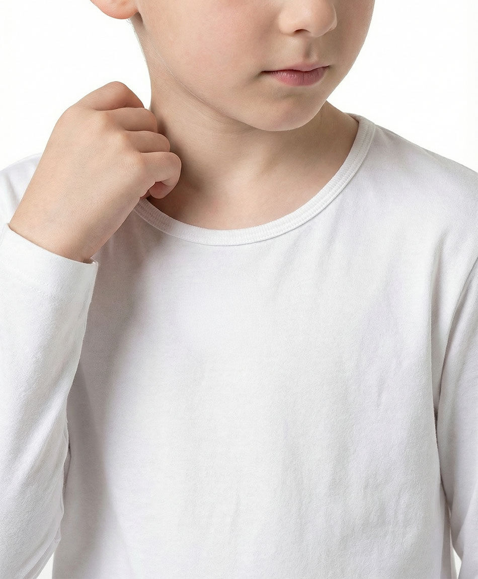 Camiseta escolar algod&oacute;n