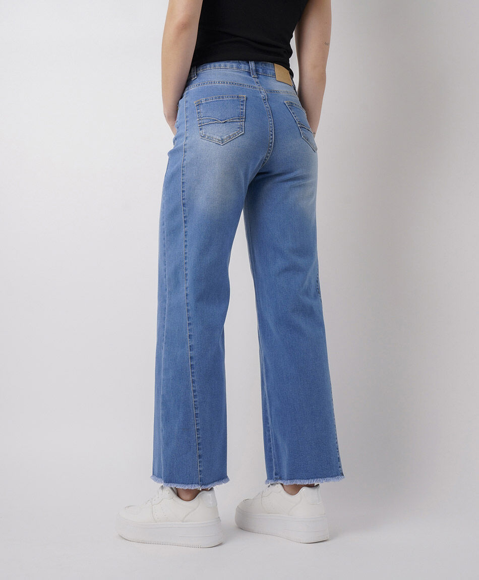 Jeans mujer wide leg cortes
