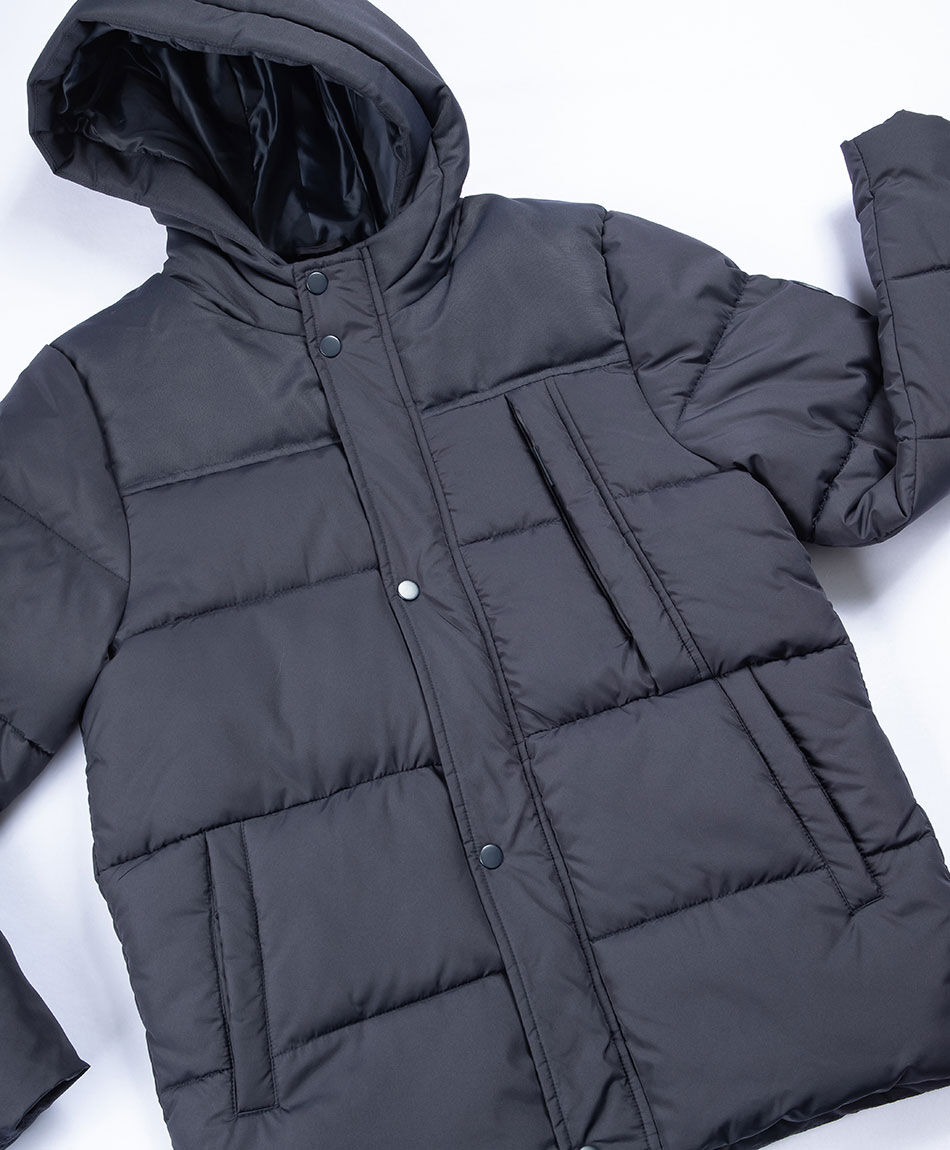 Parka escolar bolsillos