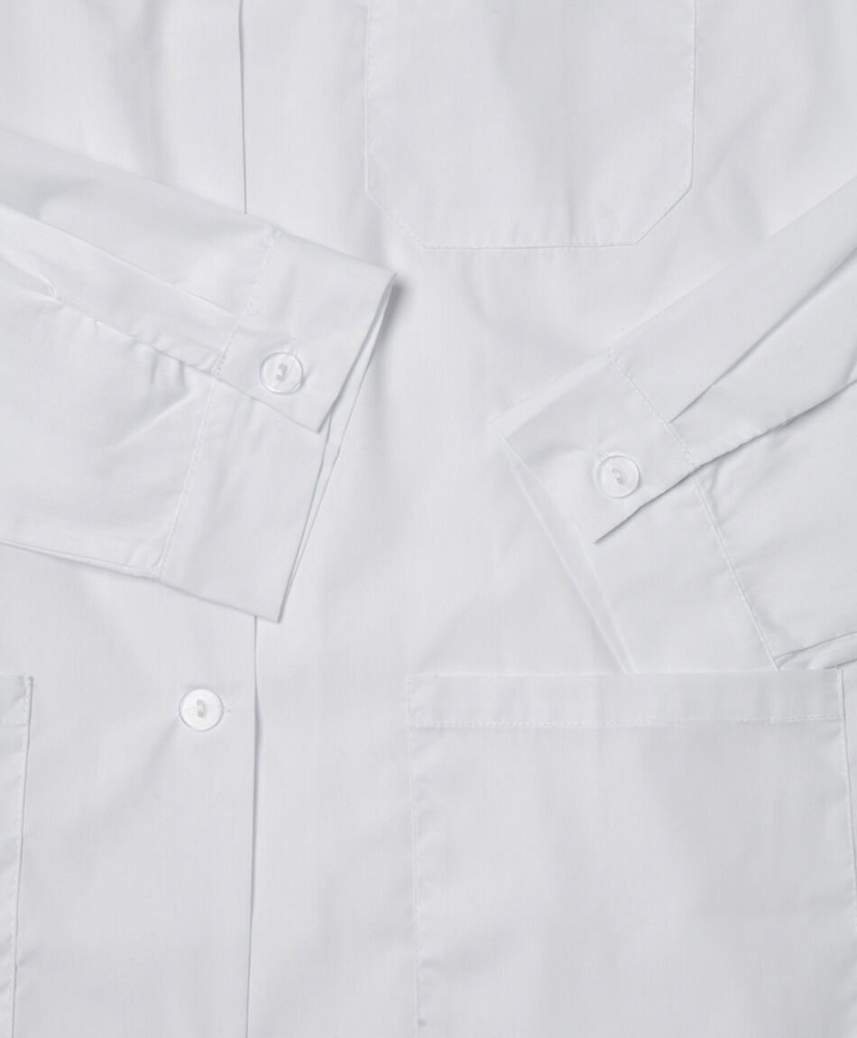 Delantal escolar blanco