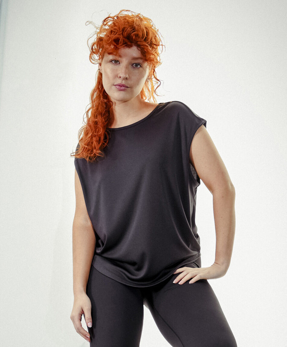 Remera deportiva mujer sin mangas