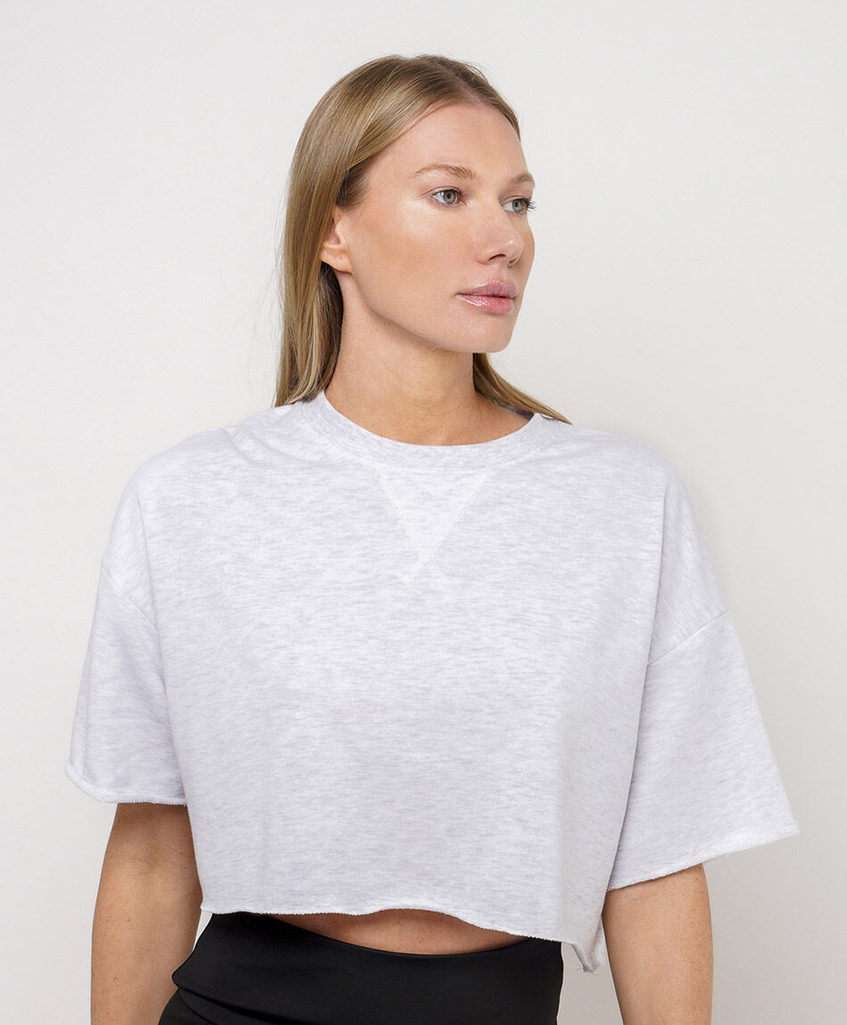 Remera deportiva mujer crop