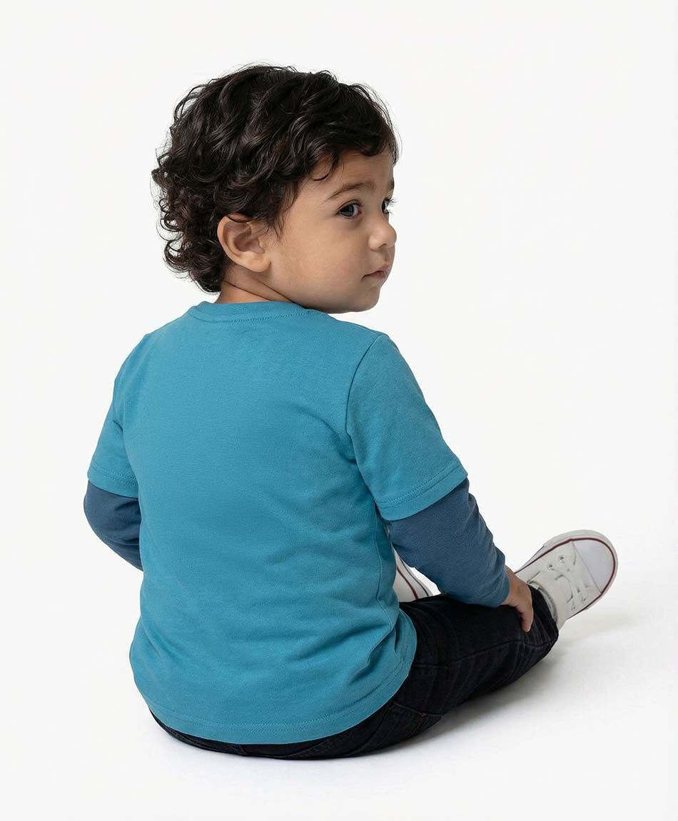 Remera beb&eacute; estampado de carreras