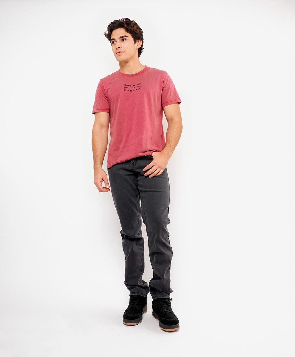 Jeans hombre cl&aacute;sico slim fit