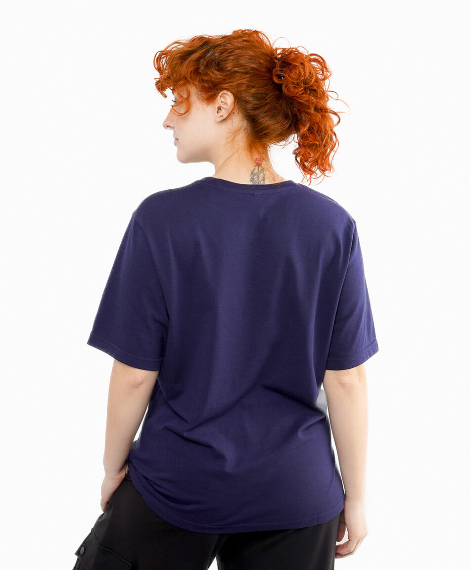 Remera mujer estampado oso blue
