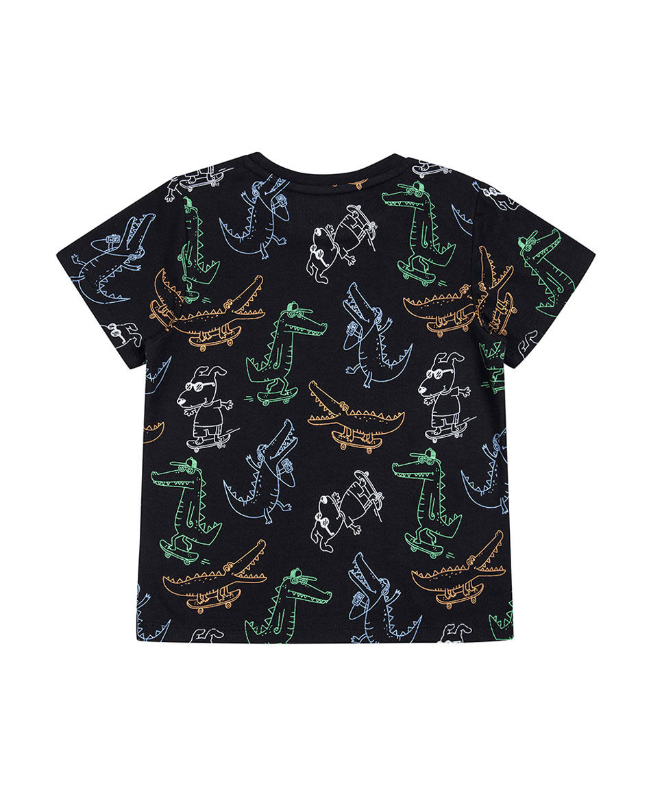 Remera beb&eacute; dinosaurios colores