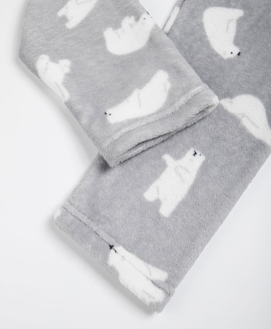 Pijama ni&ntilde;a coral sue&ntilde;os blancos