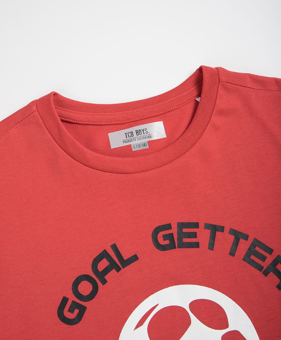 Remera ni&ntilde;o estampada deportes balones