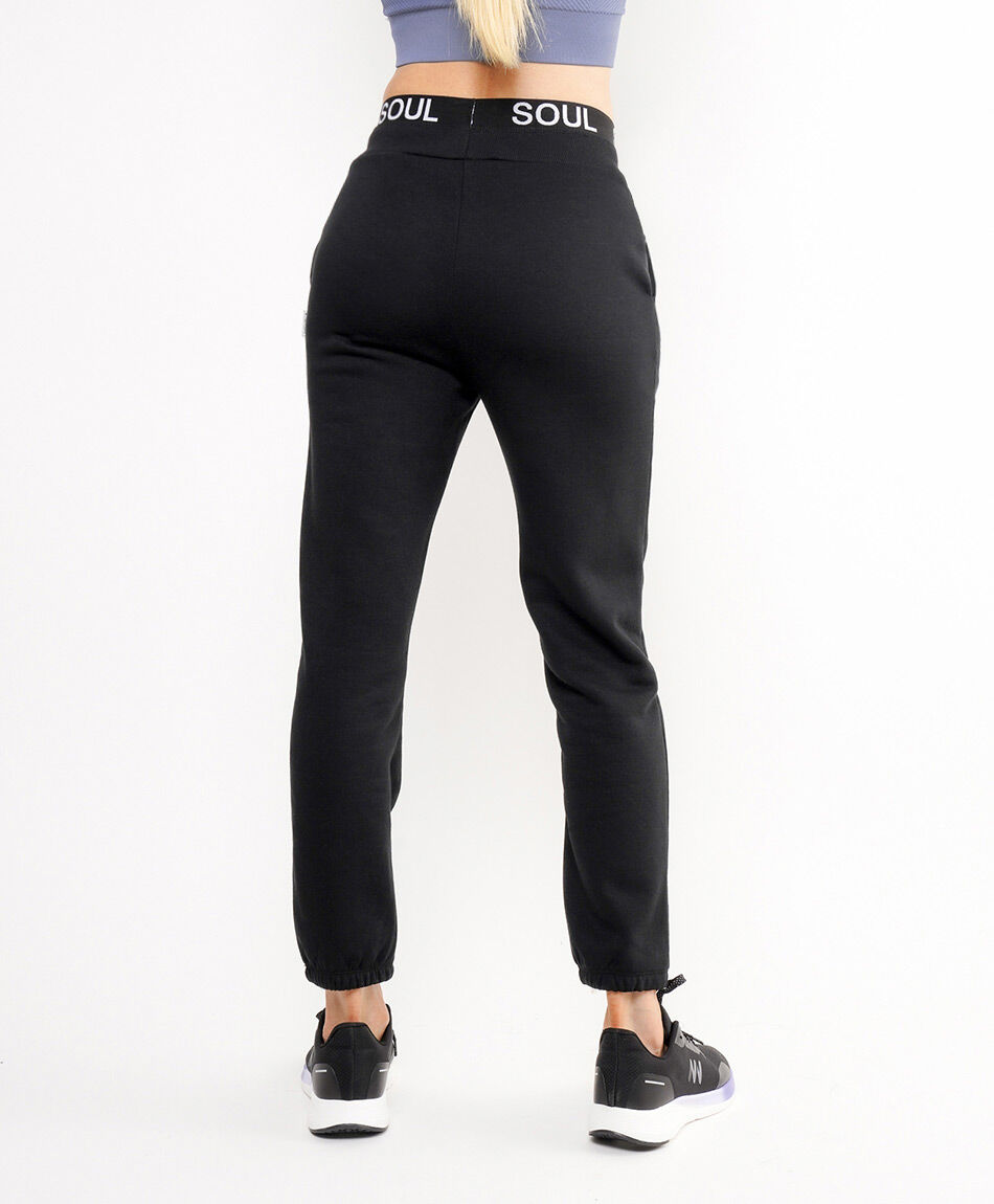 Pantal&oacute;n deportiva mujer  jogger black