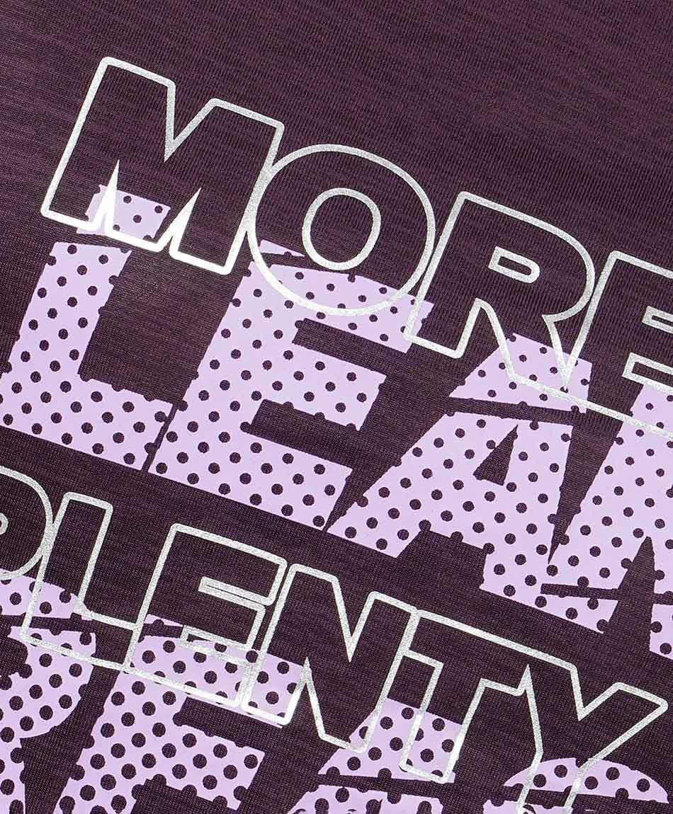 Remera deportiva mujer texto more