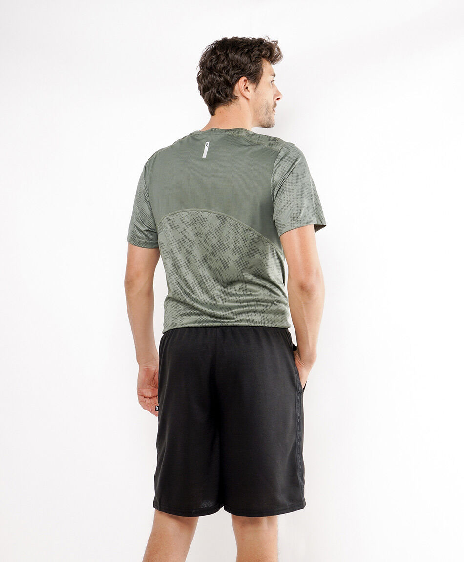 Short deportivo hombre black