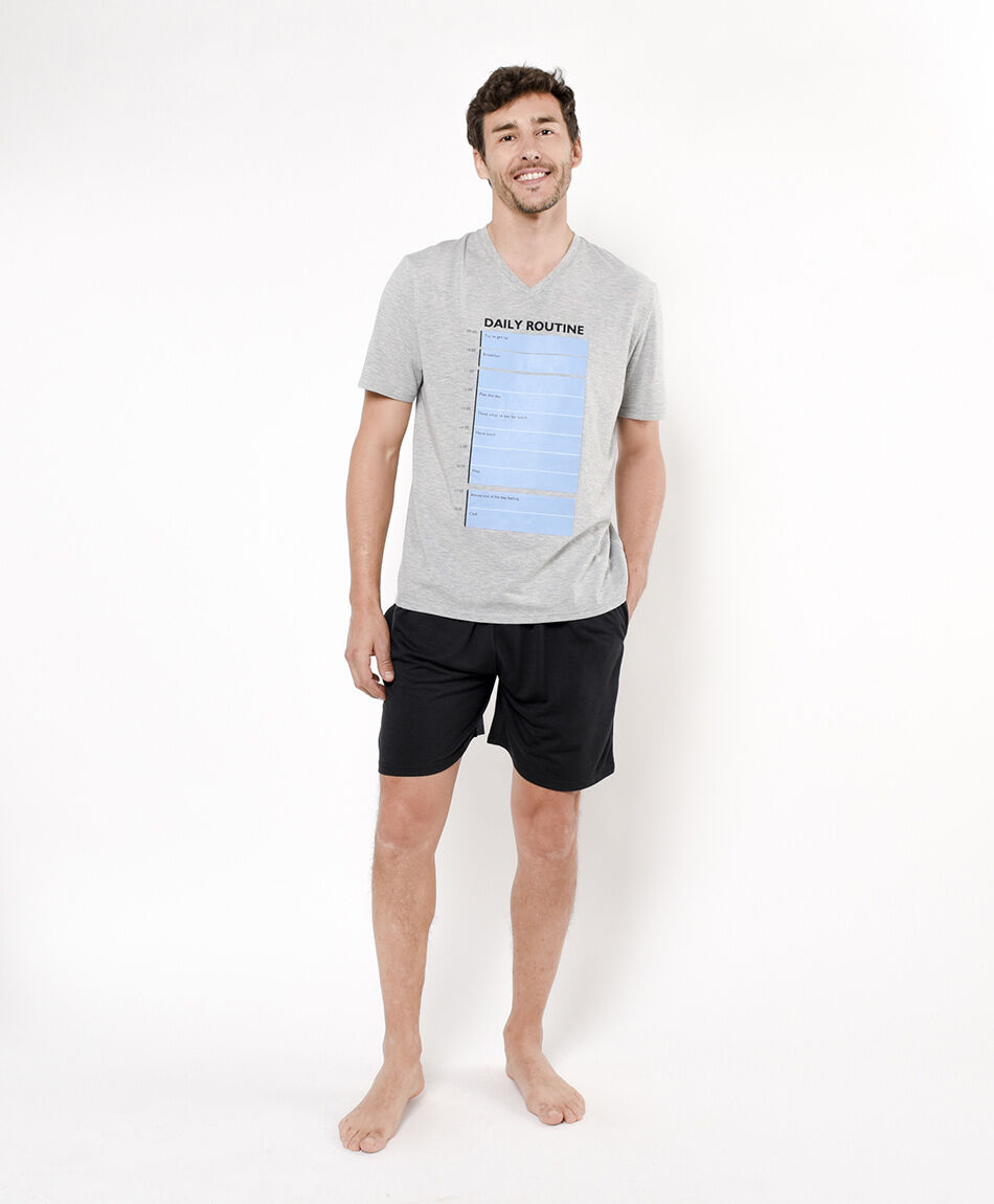 Pijama hombre lista