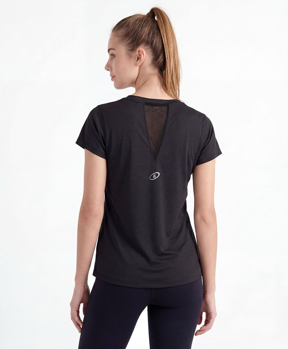 Remera deportiva mujer print dise&ntilde;o