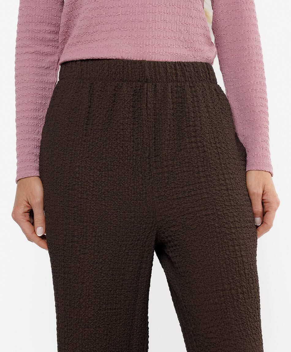 Pantal&oacute;n mujer tejido vertical