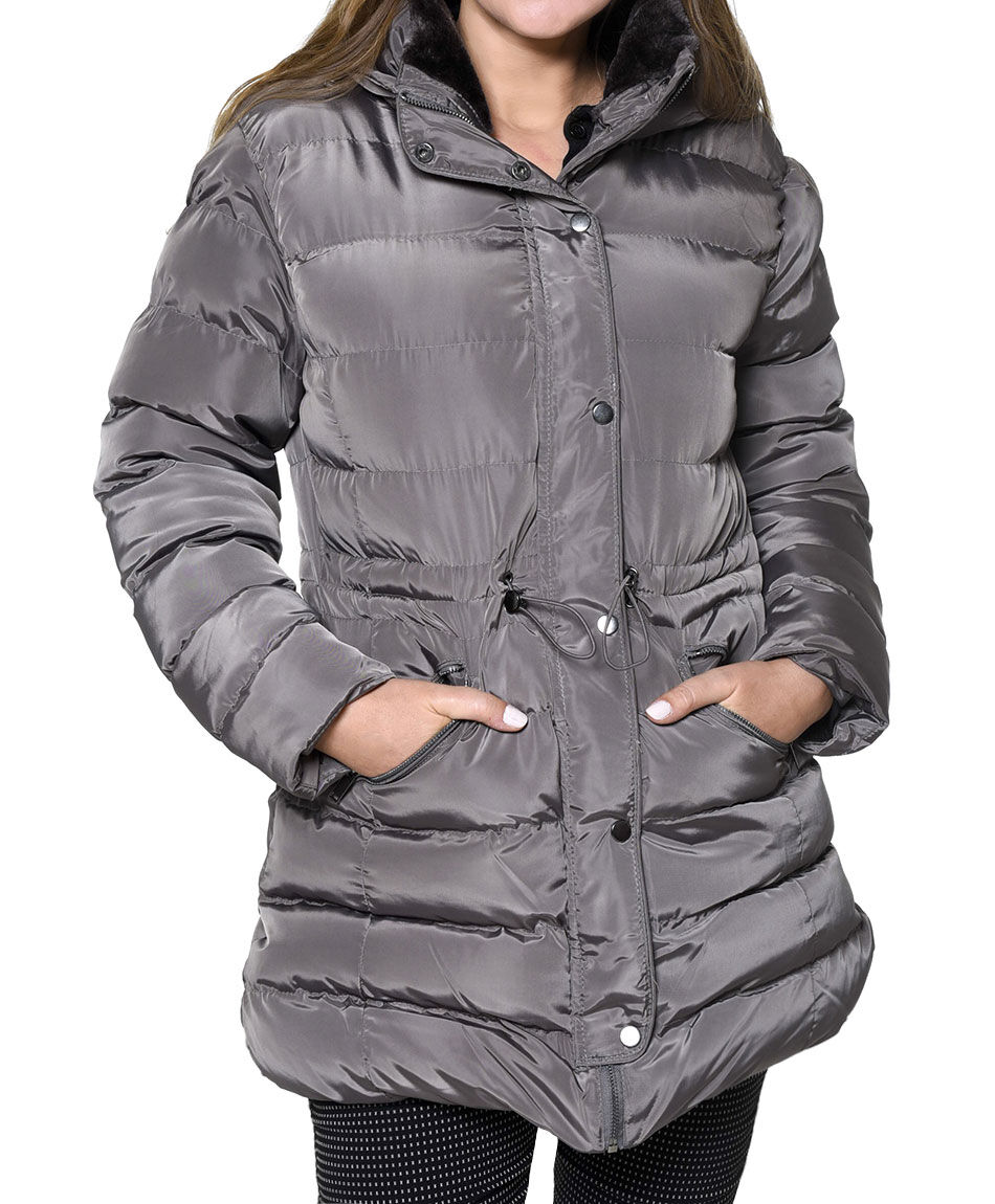 Parka detalle cintura