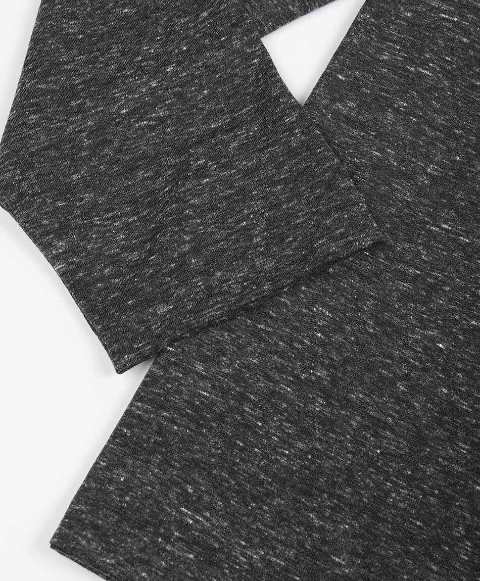 Remera hombre dise&ntilde; gris jaspeado