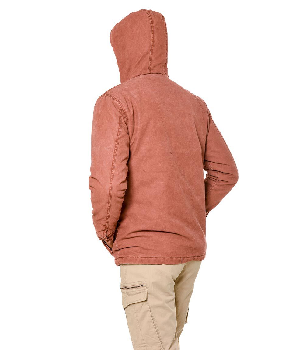 Chaqueta canvas capucha