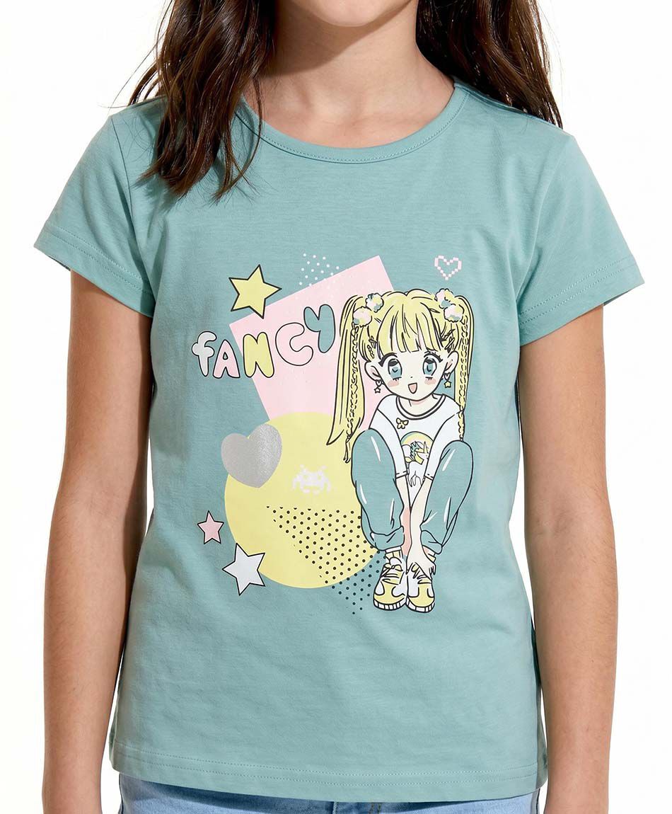 Remera ni&ntilde;a fancy