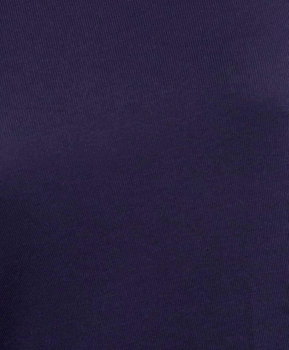 Remera mujer manga larga azul