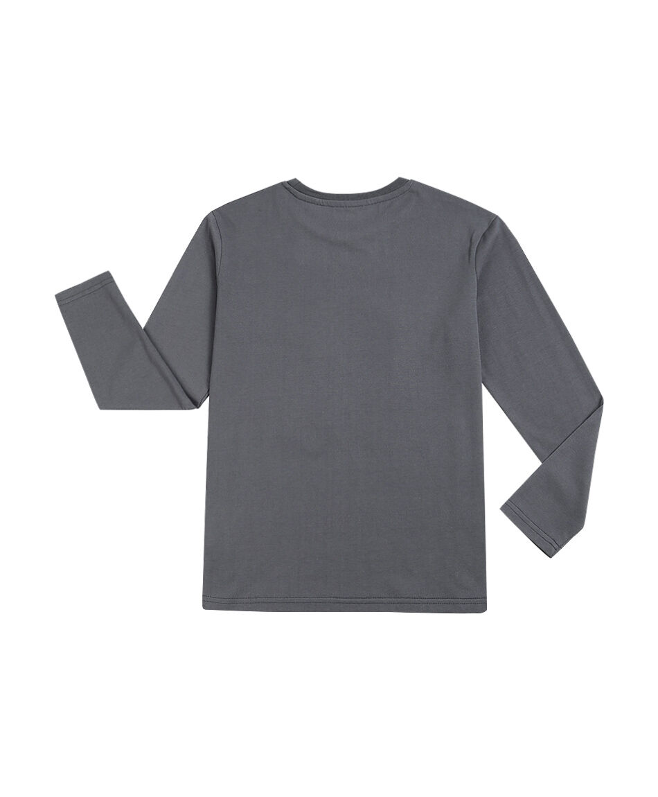 Polera ni&ntilde;o estampado esqueleto