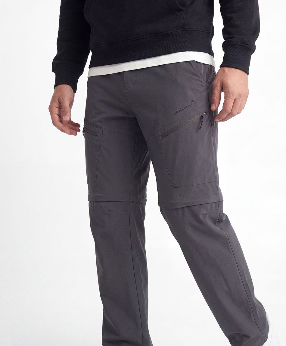 Pantal&oacute;n hombre bermuda outdoor gris