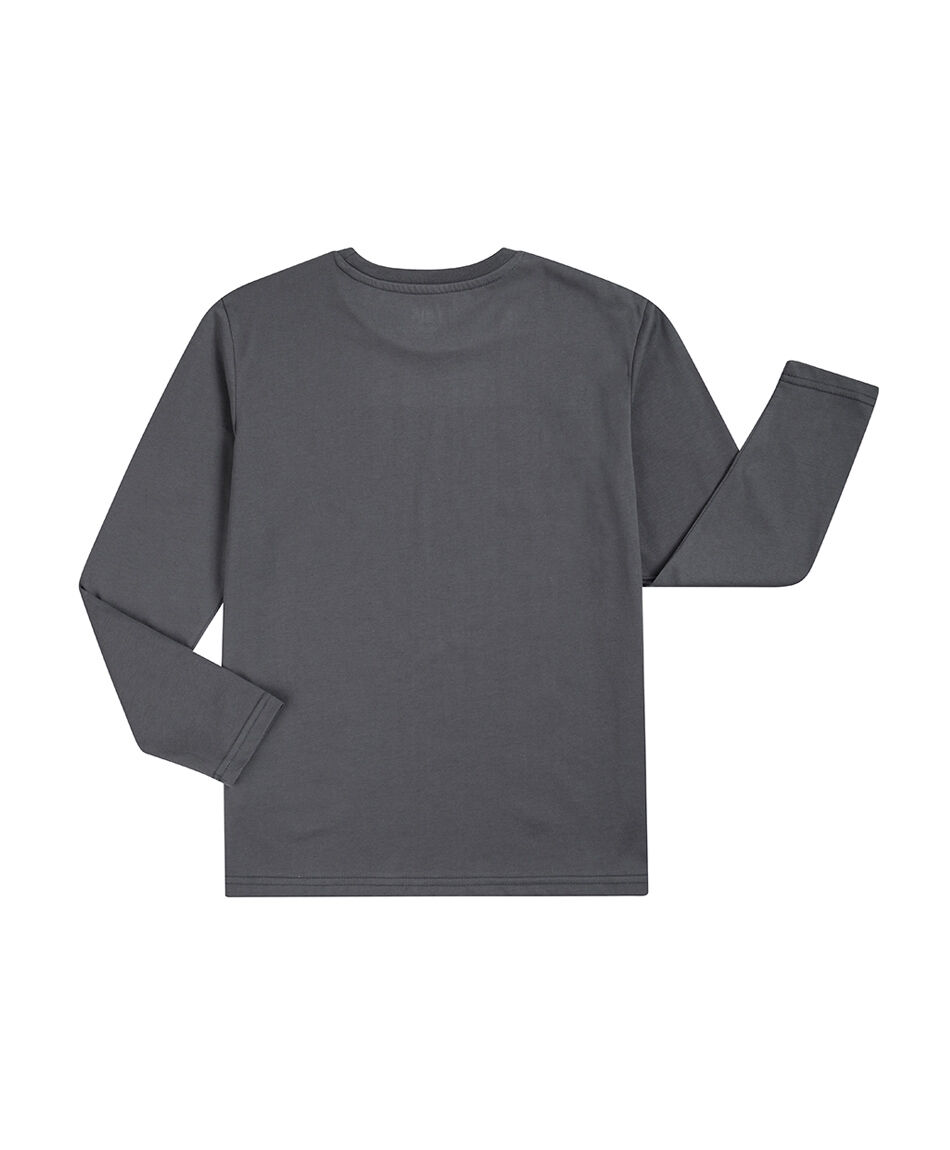 Remera ni&ntilde;o b&aacute;sica manga larga