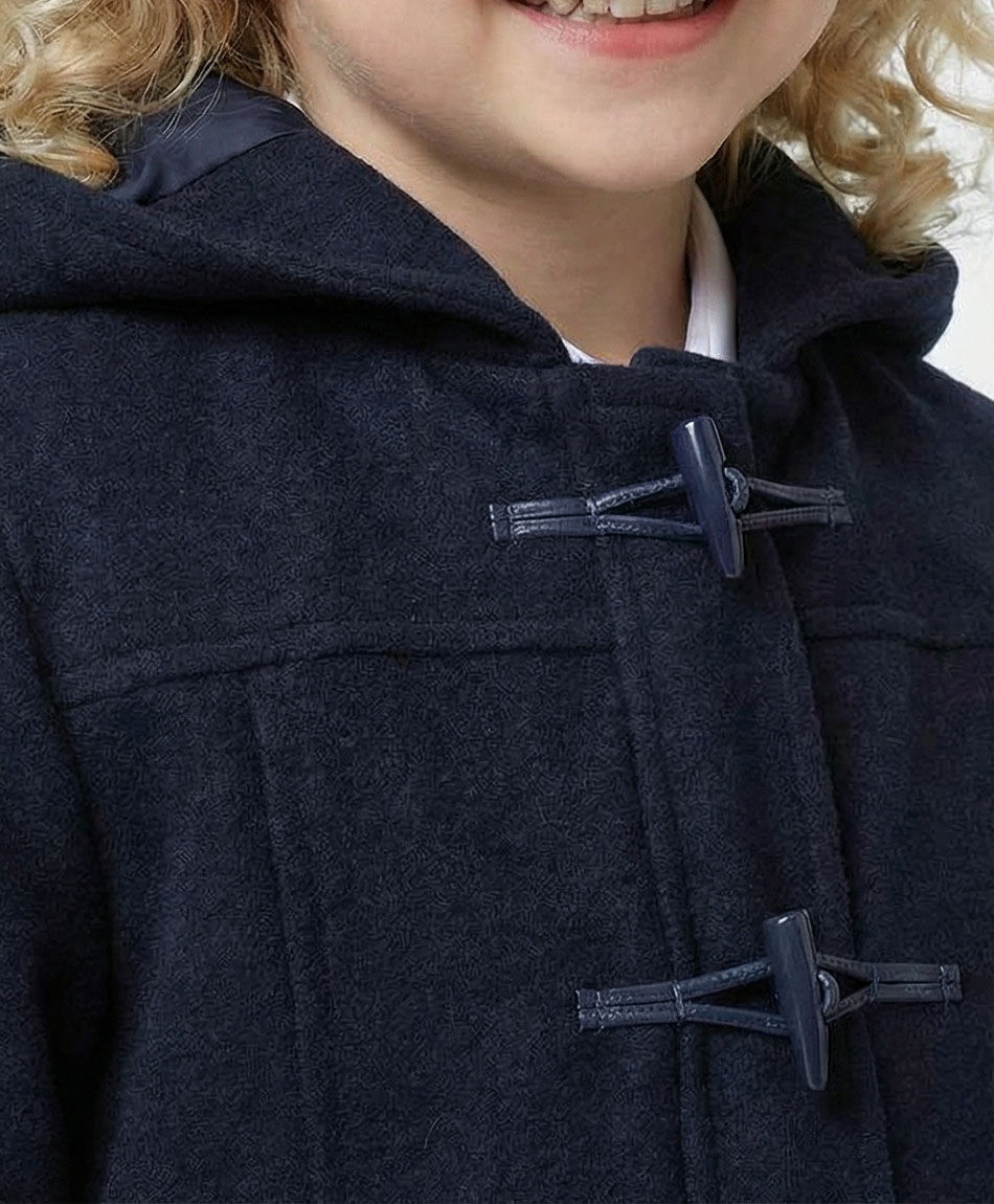 Abrigo escolar montgomery ni&ntilde;a navy