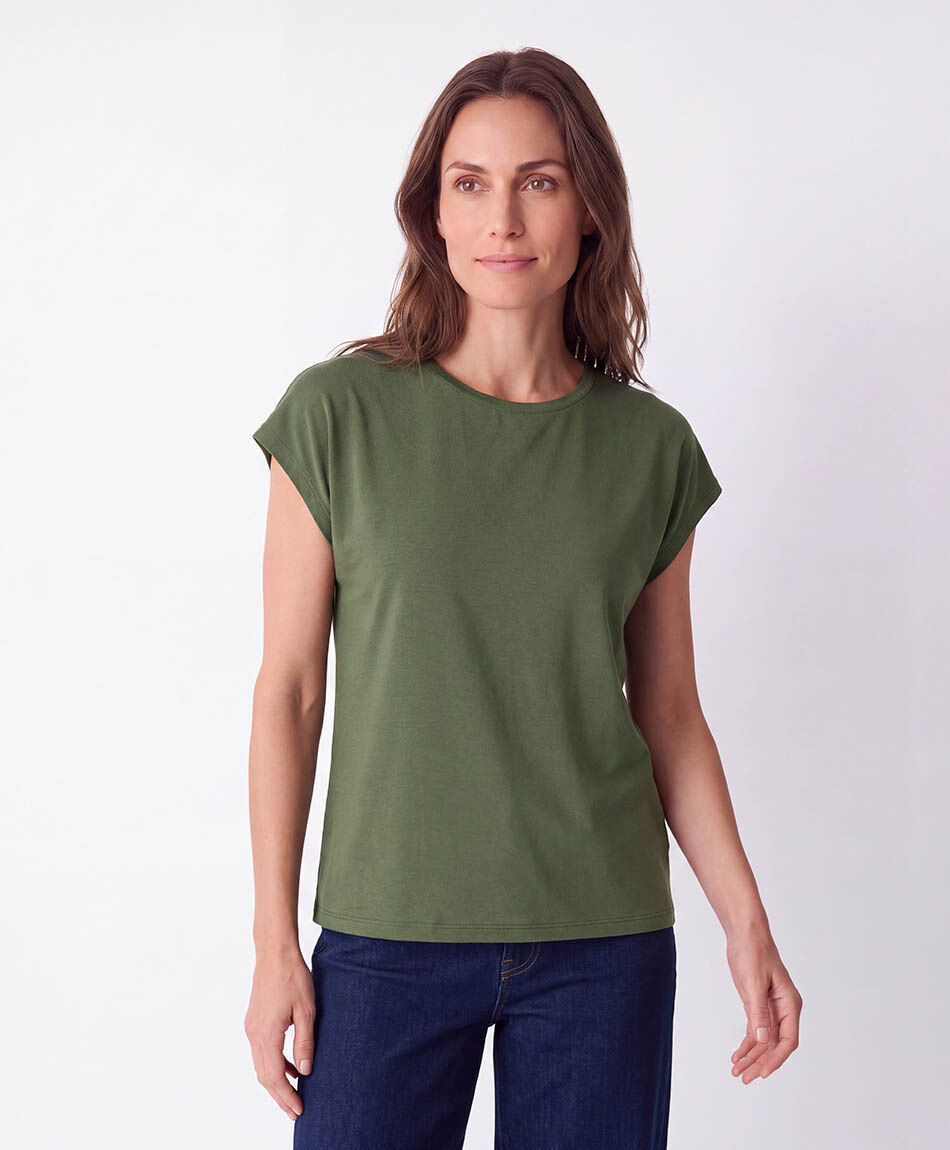 Remera mujer viscosa basica
