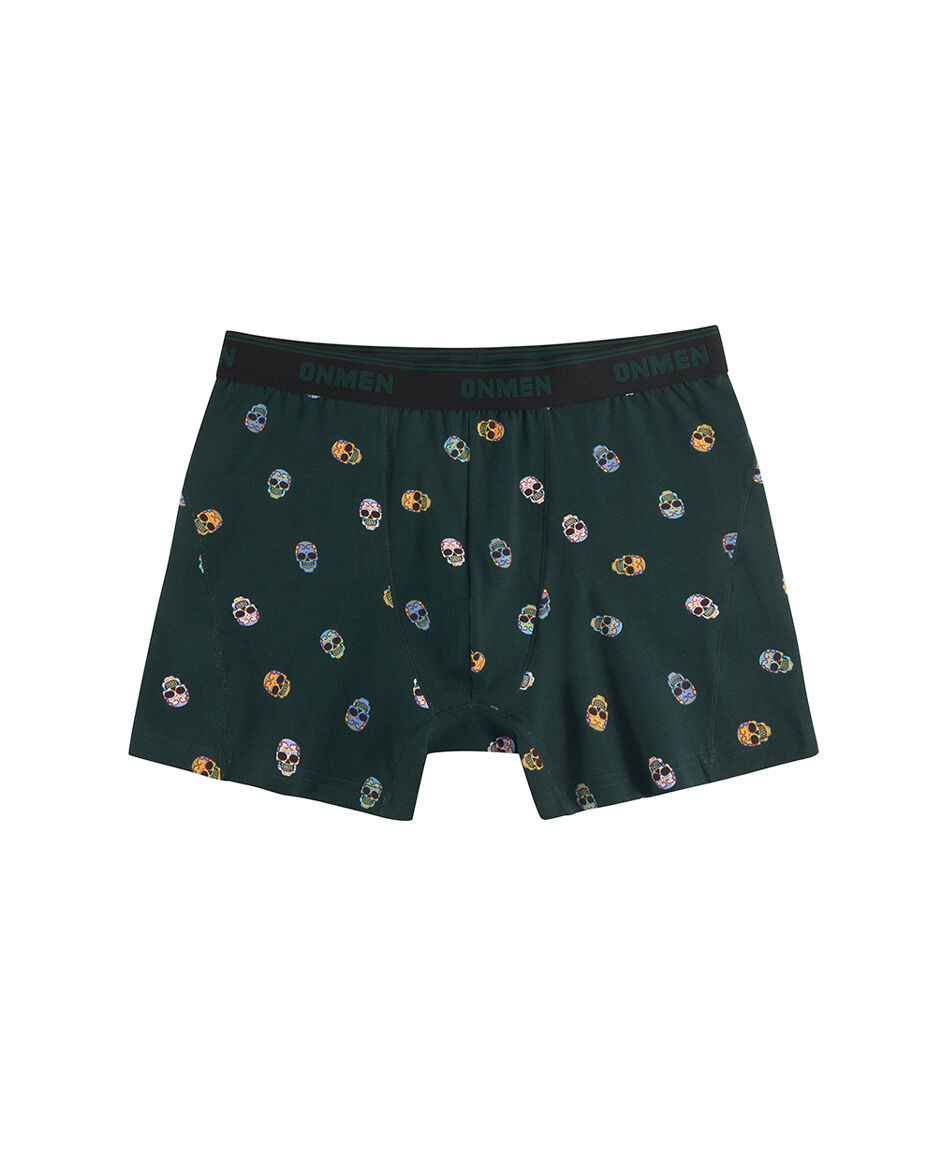 Pack 2 boxer hombre calaveras cactus
