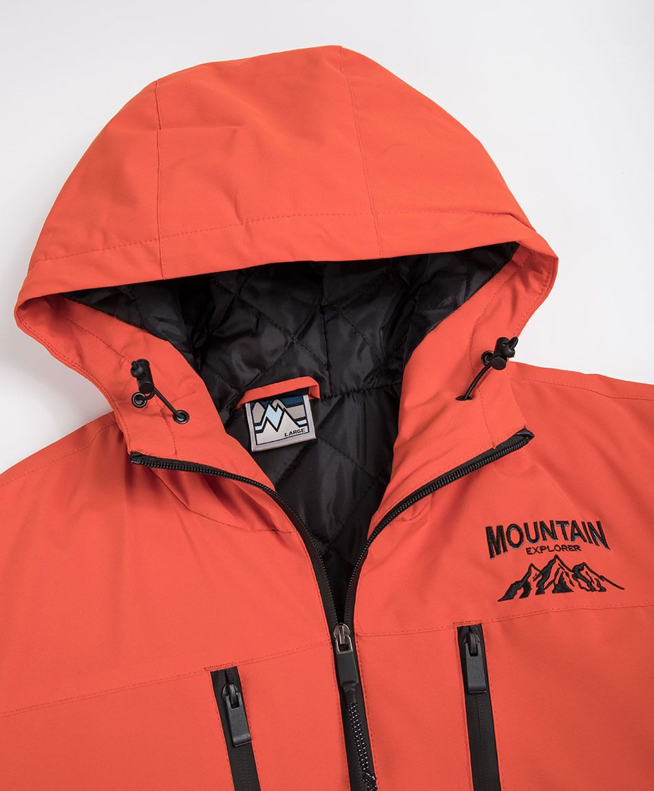 Campera hombre outdoor naranja