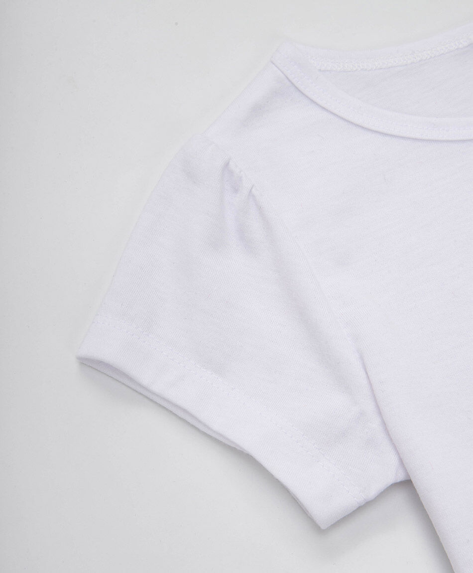 Remera beb&eacute; parche cereza
