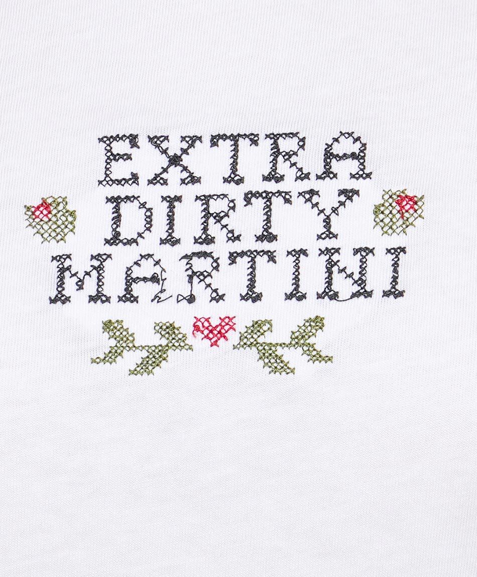 Remera mujer estampado martini