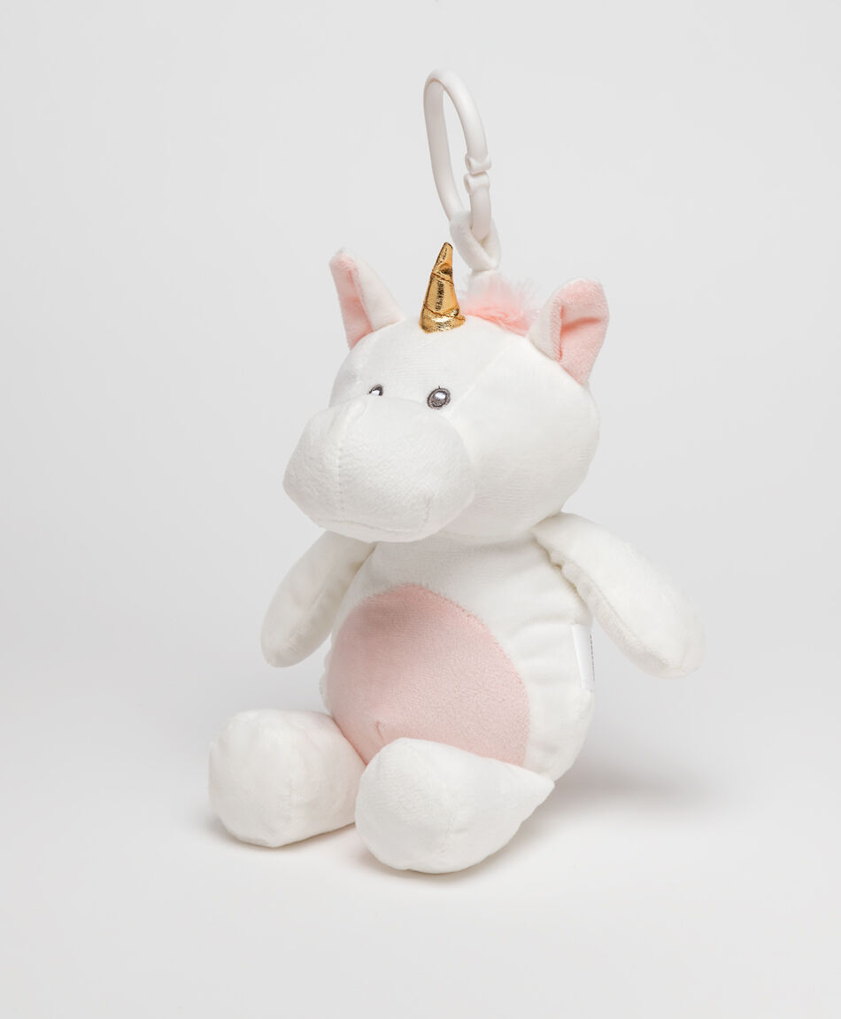 Peluche beb&eacute; unicornio colgante