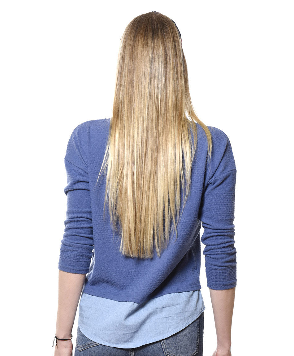 Sweater mixto listas