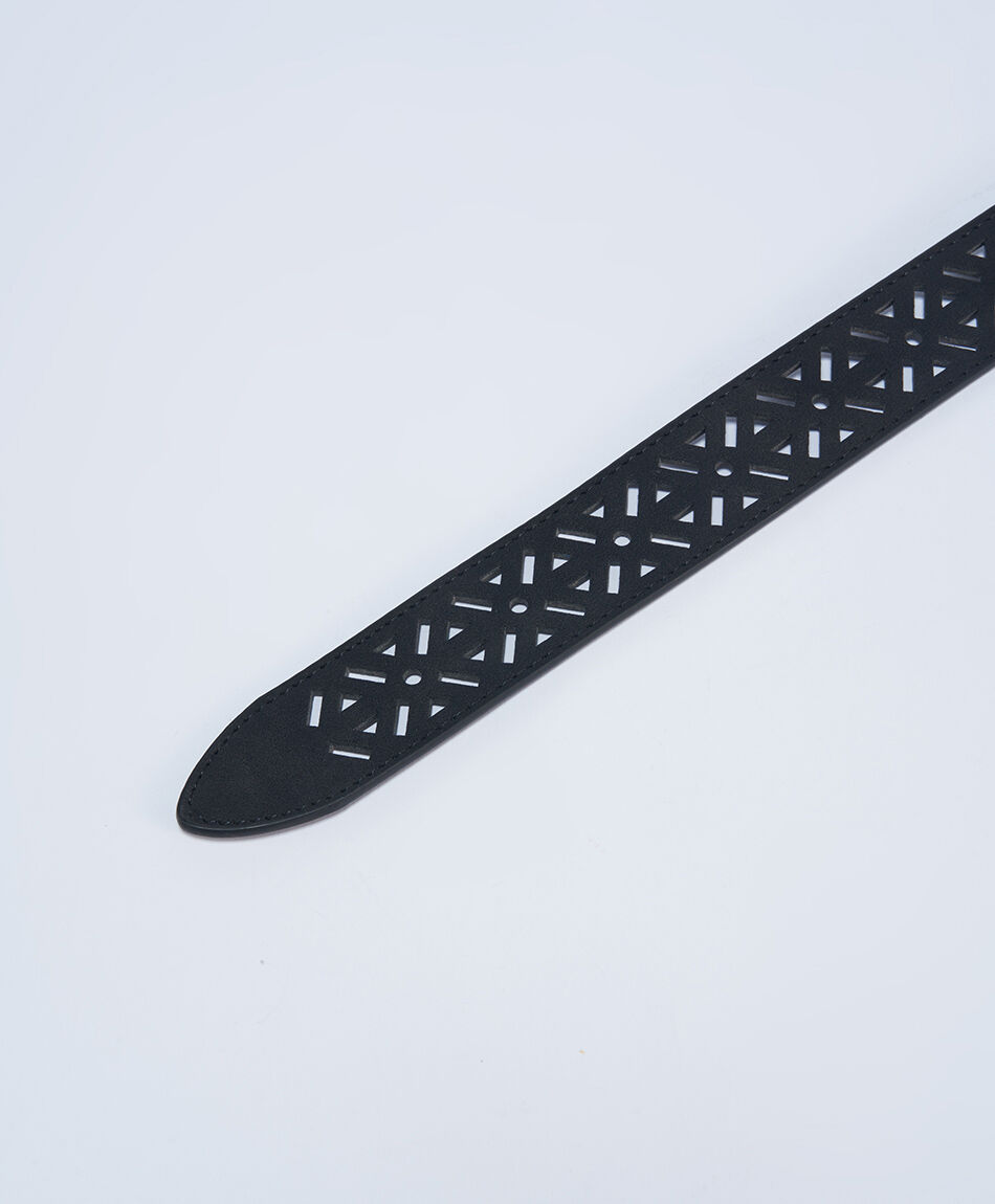 Cintur&oacute;n mujer negrodise&ntilde;o aberturas