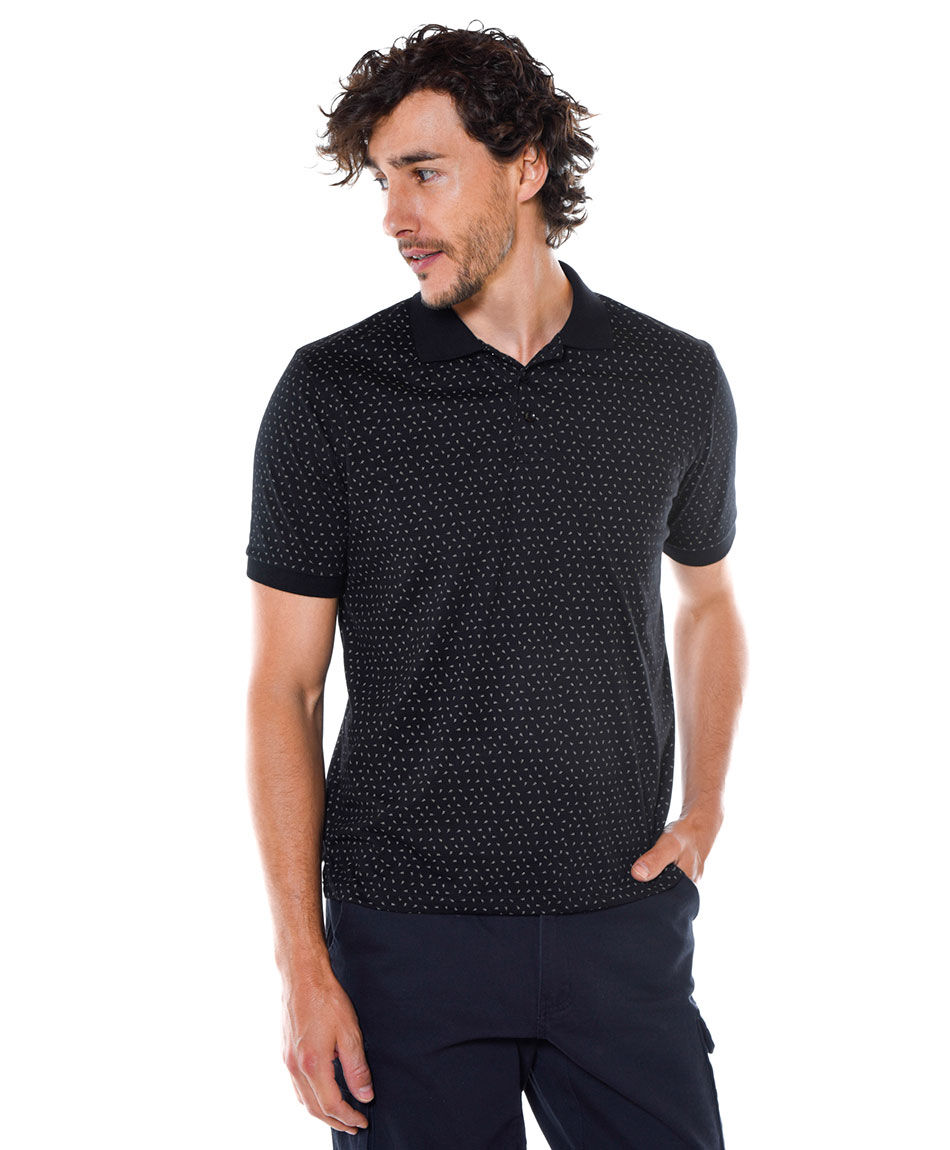 Polera cuello polo
