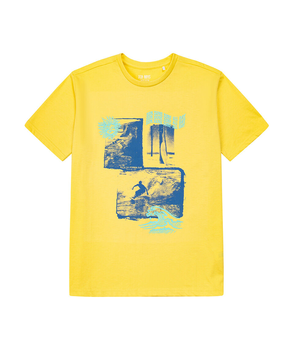 Remera ni&ntilde;o playa