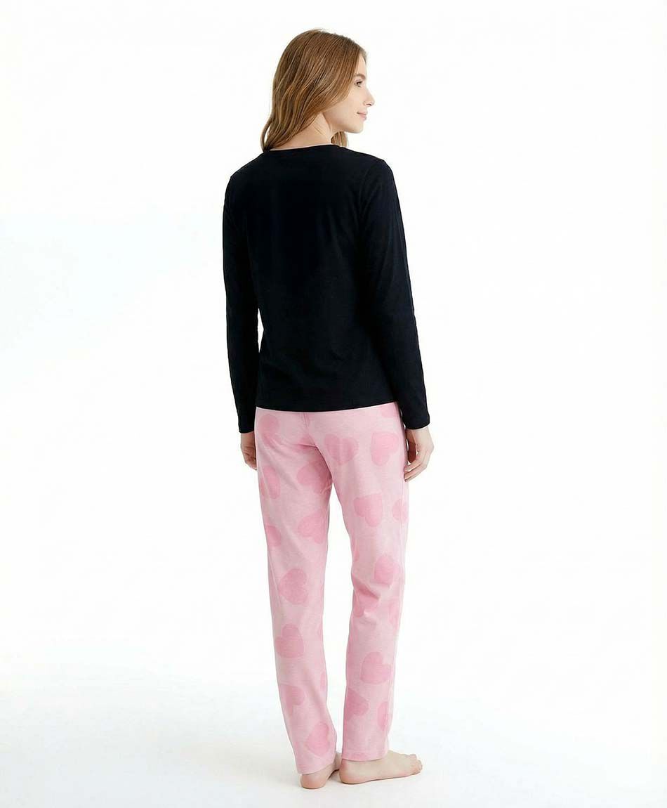 Pijama mujer print mucho amor