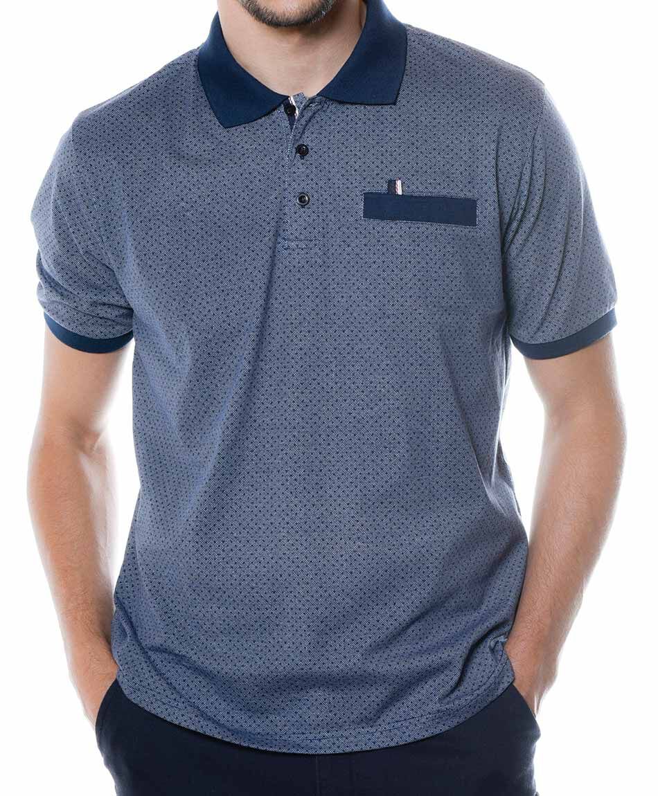 Polera cuello polo
