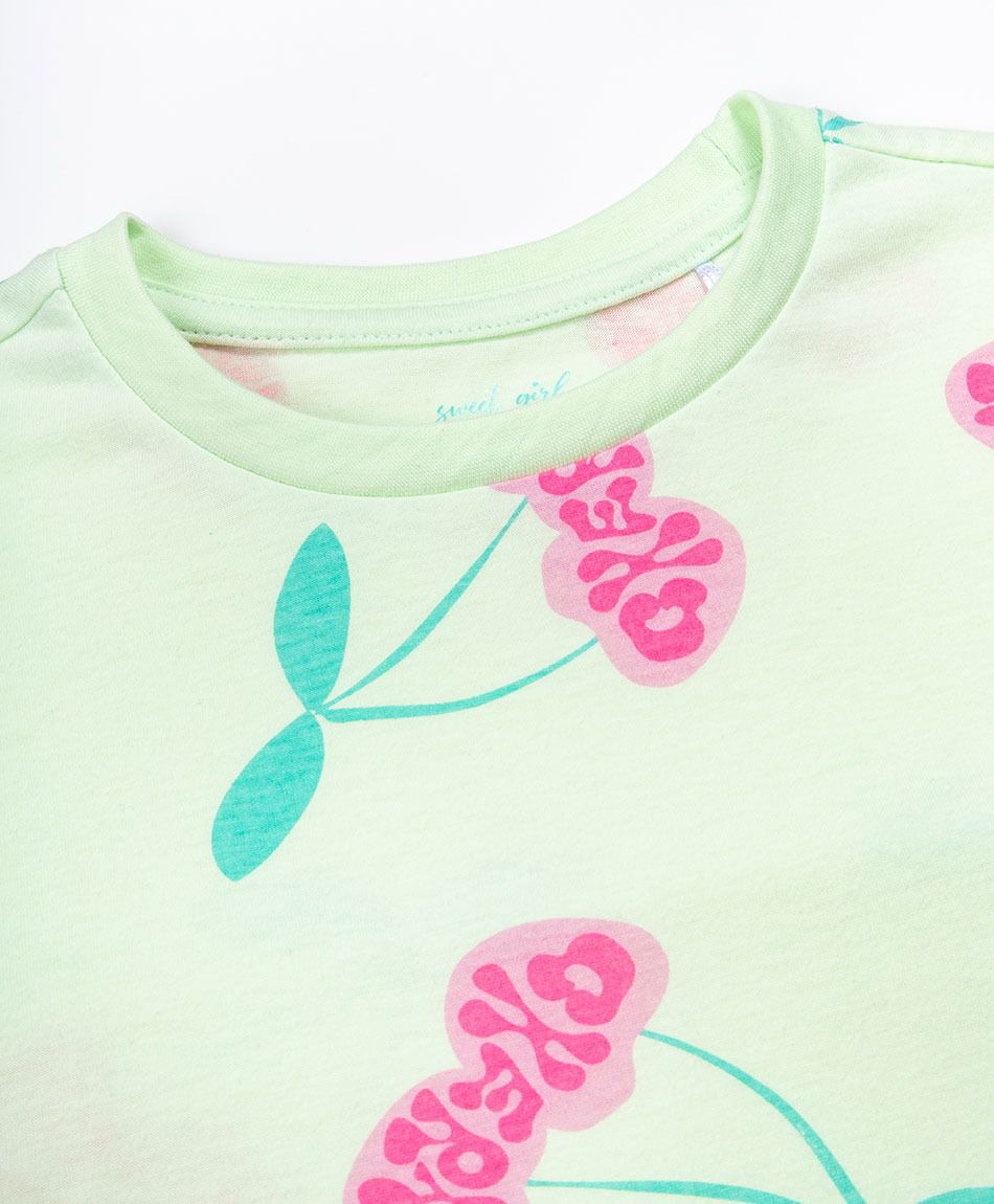 Remera ni&ntilde;a guindas