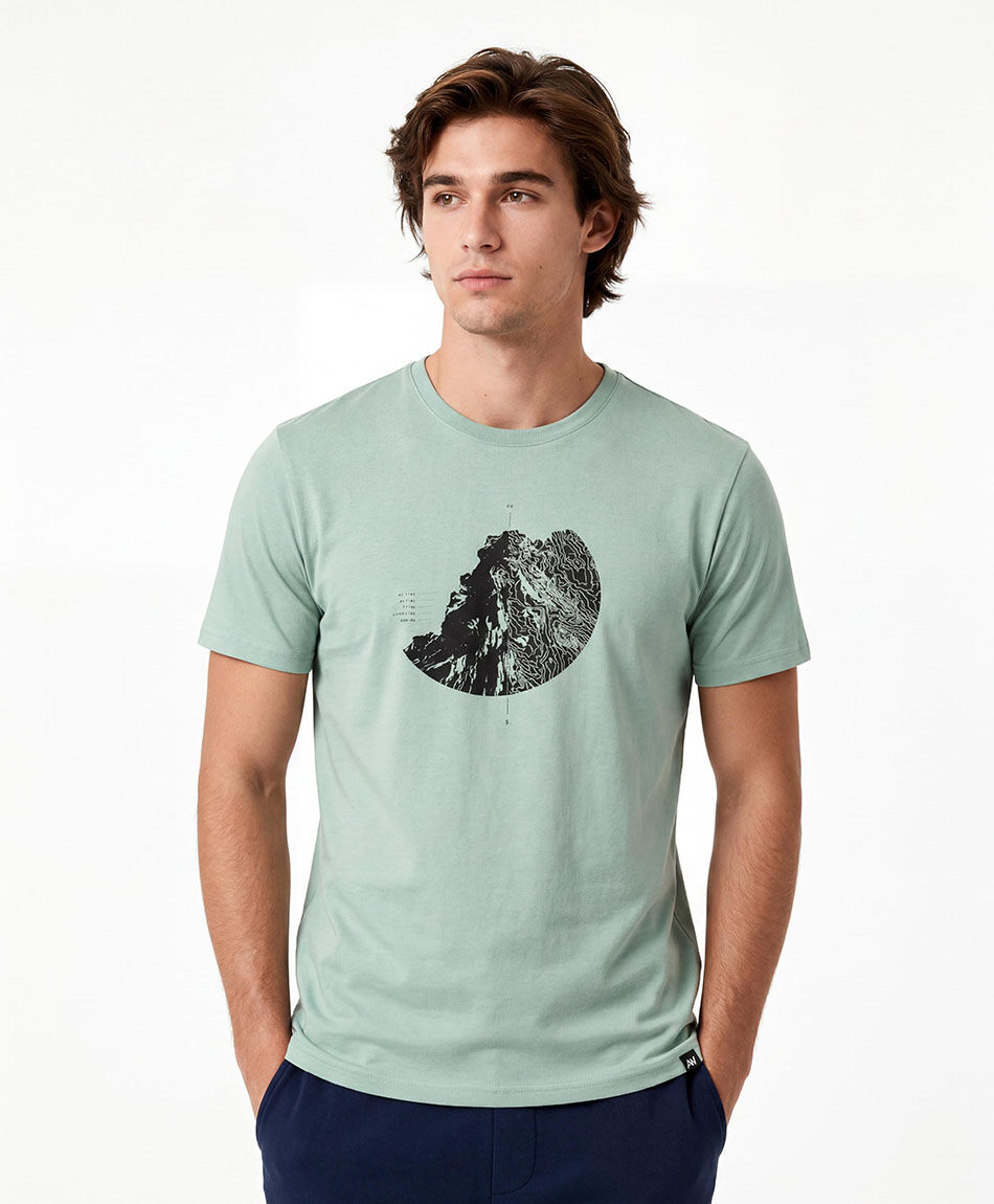 Remera deportiva hombre monta&ntilde;a
