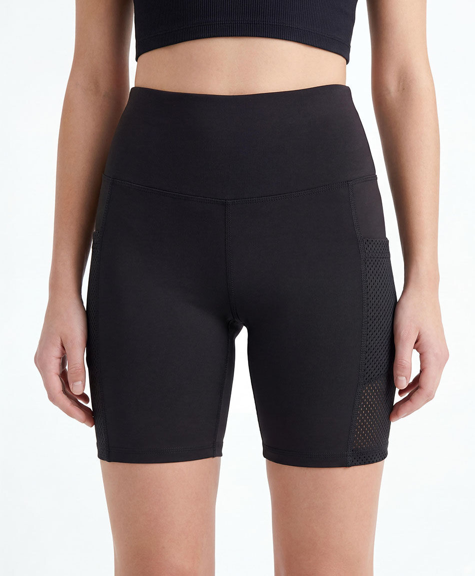 Short deportivo mujer biker malla
