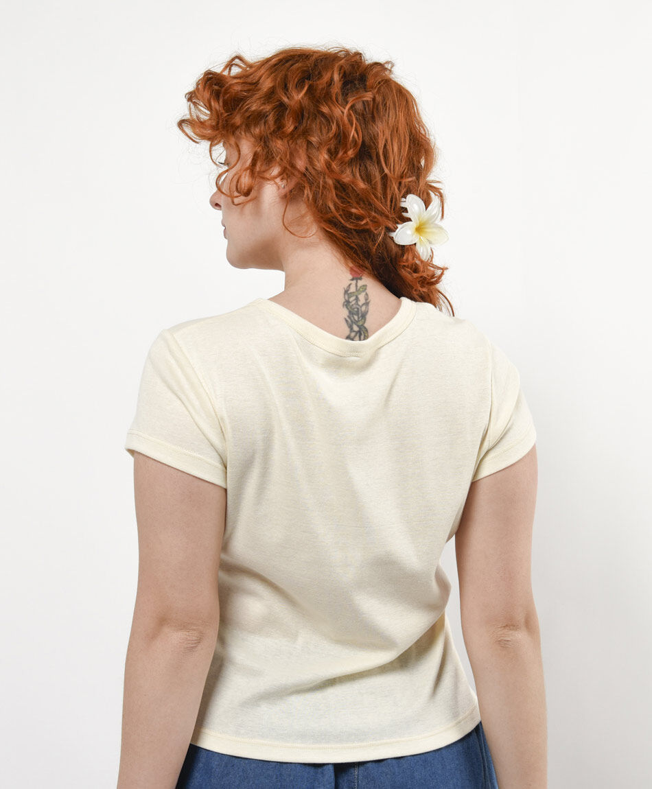 Remera mujer estampado auto