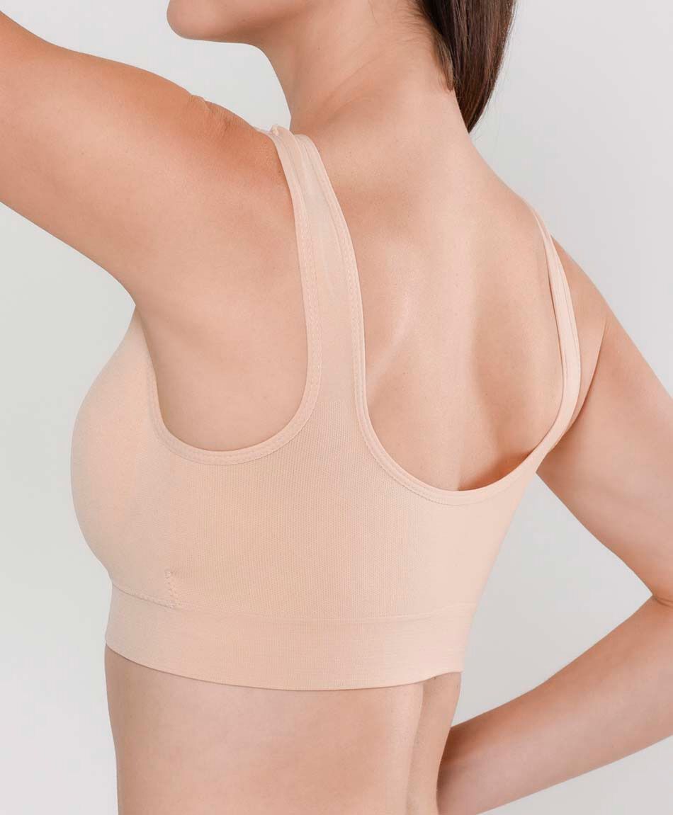Peto mujer seamless escote redondo