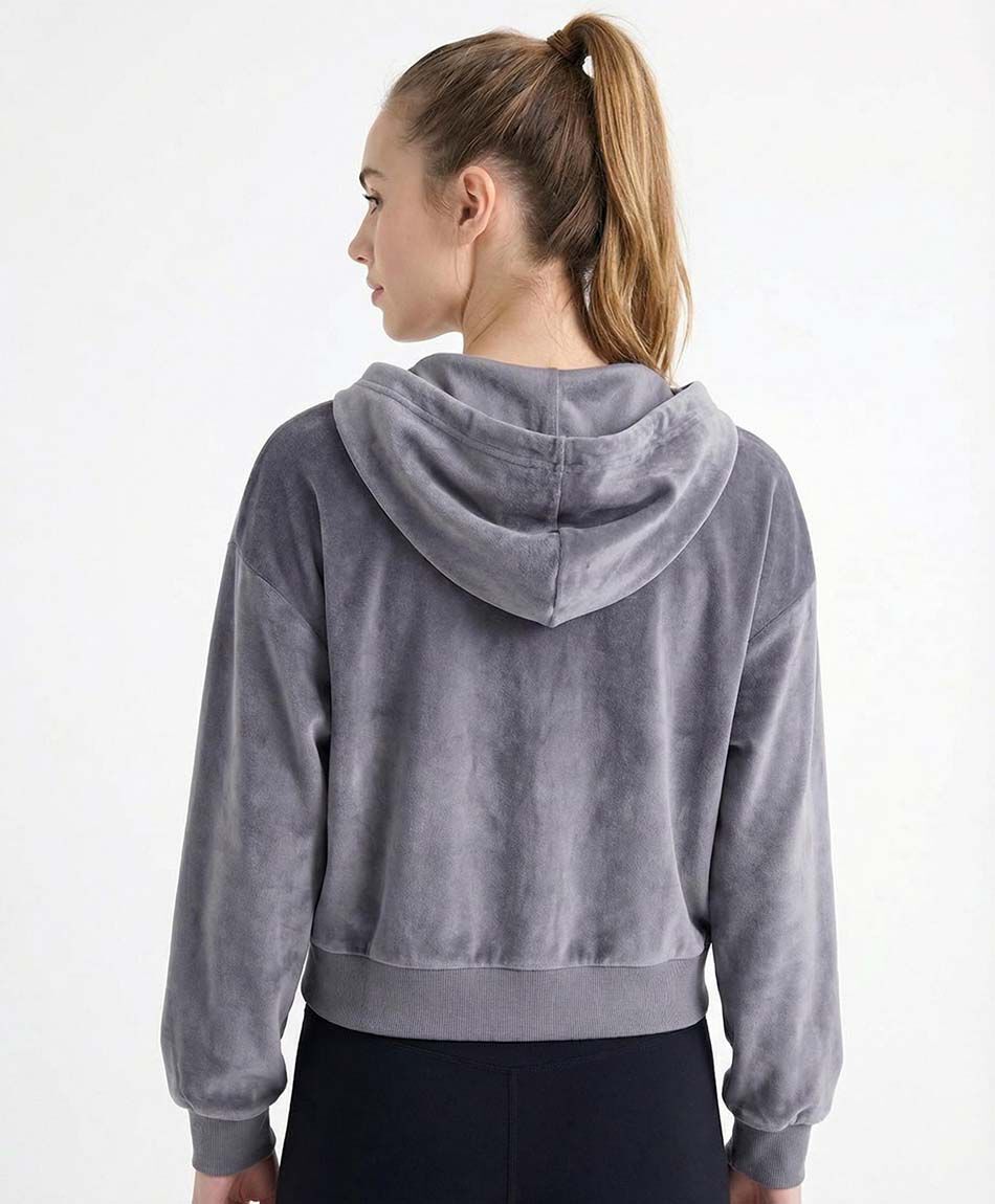 Buzo deportivo mujer hoodie lila