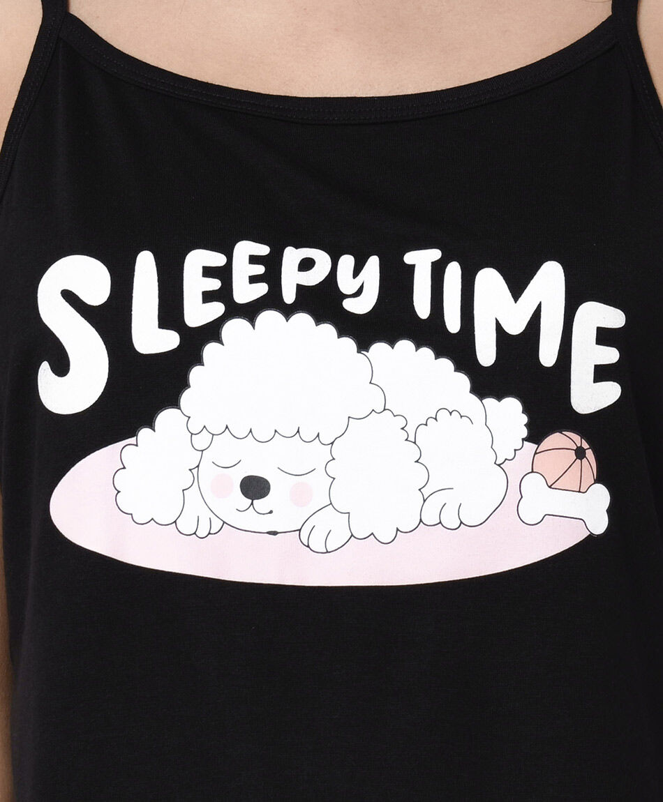 Pijama mujer pabilo perrito